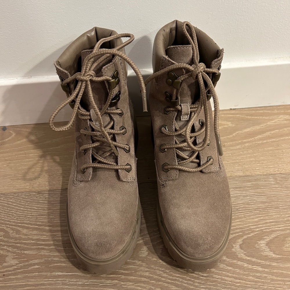 Timberland lace up boots